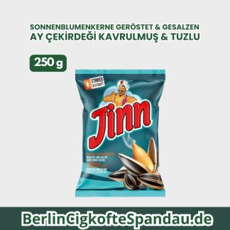 Jinn - Sonnenblumenkerne Geröstet & Gesalzen - 250 g