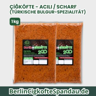 Çiğköfte - Acılı / Scharf (türkische Bulgur-Spezialität) - 1 kg