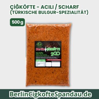 Çiğköfte - Acılı / Scharf (türkische Bulgur-Spezialität) - 500 g