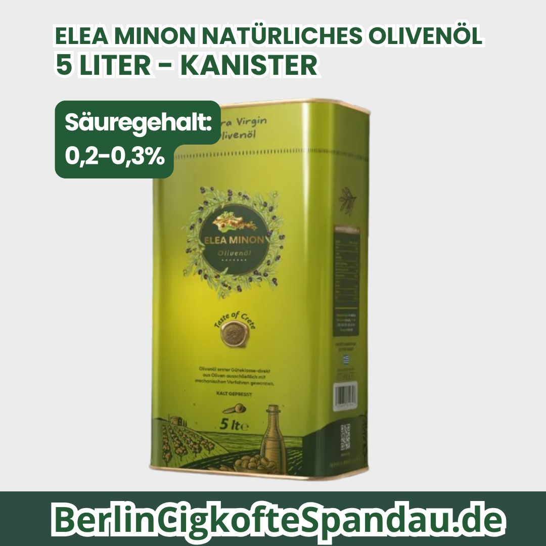 Elea Minon Natürliches Olivenöl - 5L Kanister