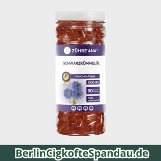 Schwarzkümmelöl Weichkapseln - 90 Kapseln