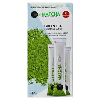 Matcha Grüntee mit Erdbeeraroma 160 g